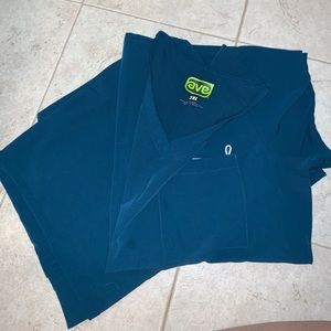Medline AVE scrub set in Teal Blue size XL/XXL!